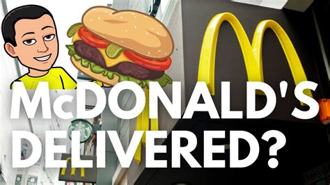 mcdonald's home delivery vs. other options